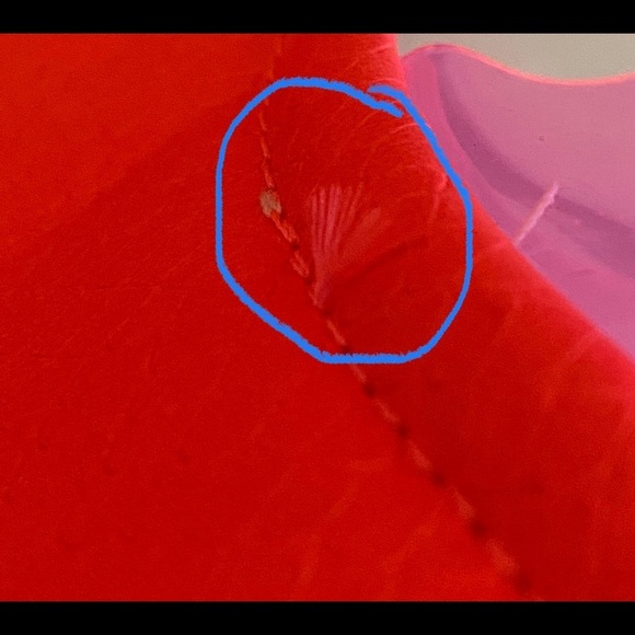 Neon pink clear lucite strap platform bright heeled mules - Picture 7 of 7